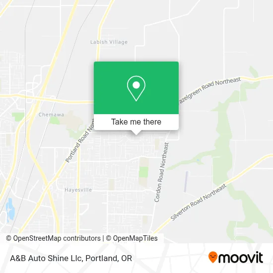 A&B Auto Shine Llc map
