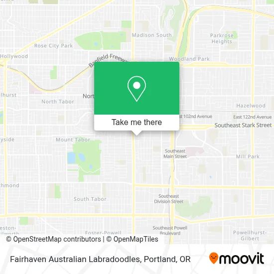 Fairhaven Australian Labradoodles map