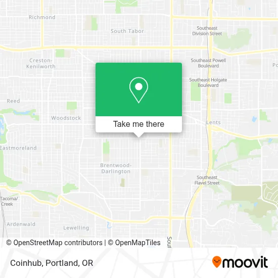 Coinhub map