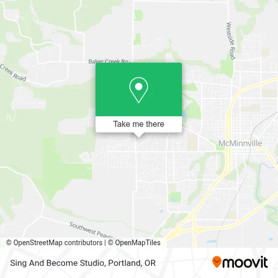 Sing And Become Studio map