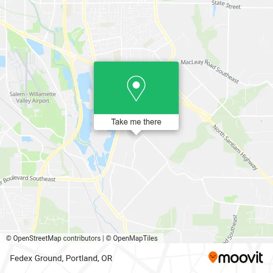 Fedex Ground map