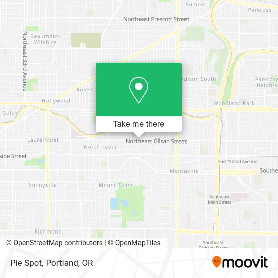 Pie Spot map