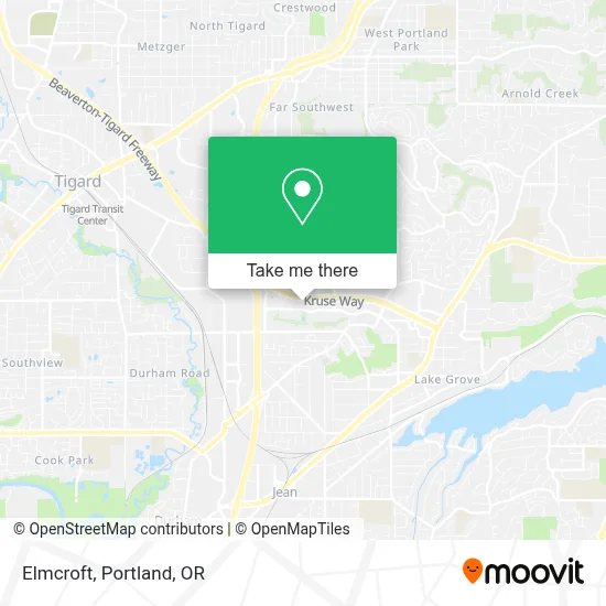 Elmcroft map