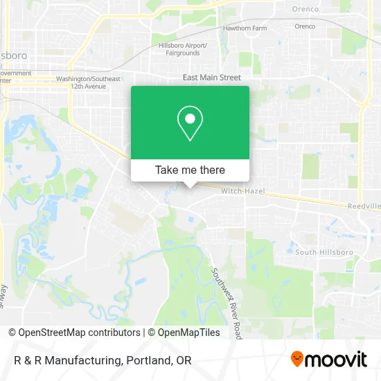R & R Manufacturing map