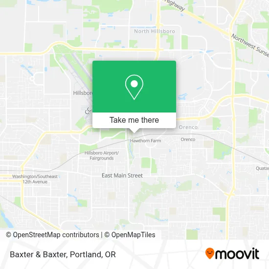 Baxter & Baxter map