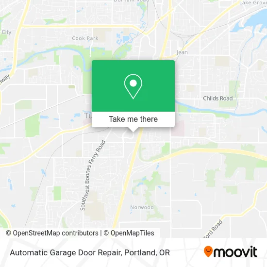 Automatic Garage Door Repair map