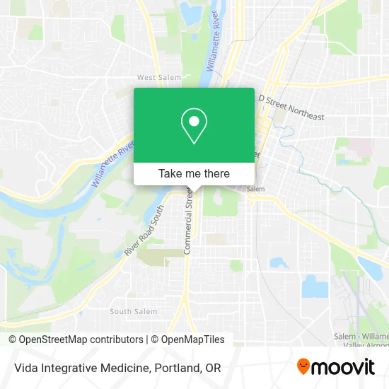 Vida Integrative Medicine map
