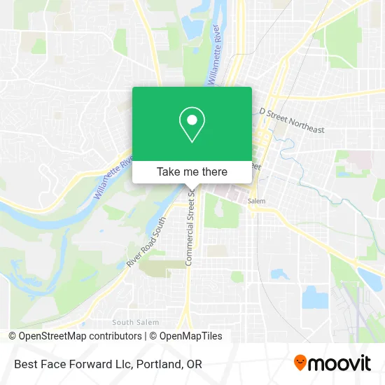 Best Face Forward Llc map