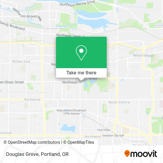Douglas Grove map