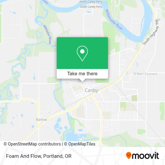 Foam And Flow map