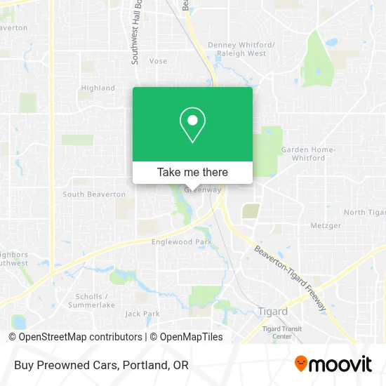 Buy Preowned Cars map