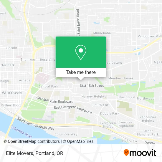 Elite Movers map
