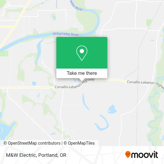 M&W Electric map