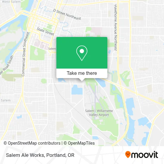 Salem Ale Works map