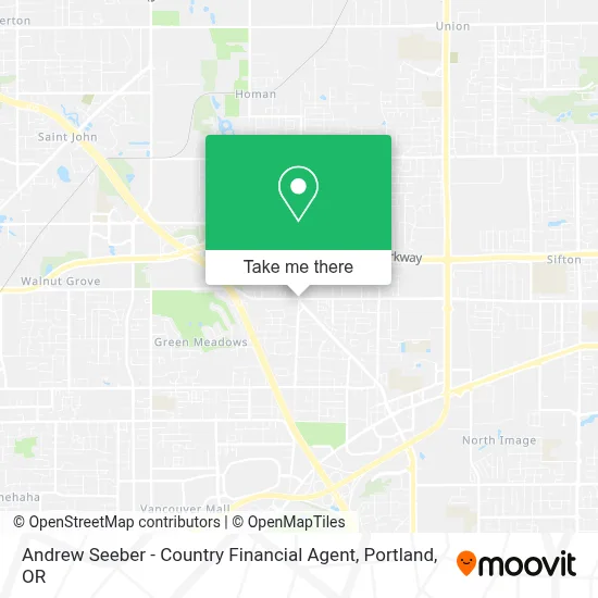 Andrew Seeber - Country Financial Agent map