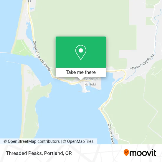 Threaded Peaks map