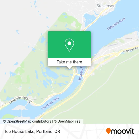 Ice House Lake map