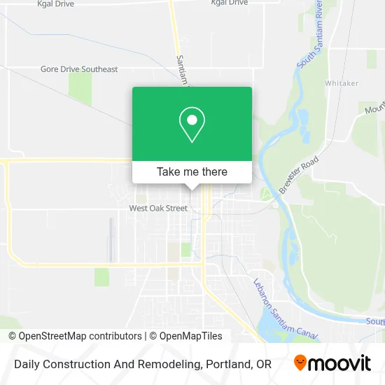 Daily Construction And Remodeling map