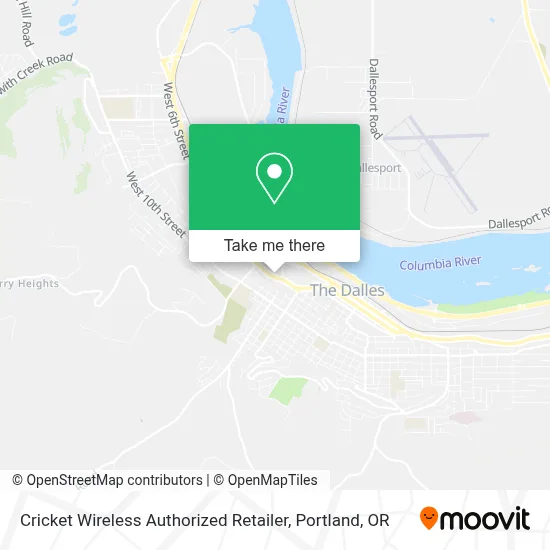 Cricket Wireless Authorized Retailer map
