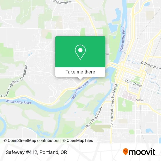Safeway #412 map