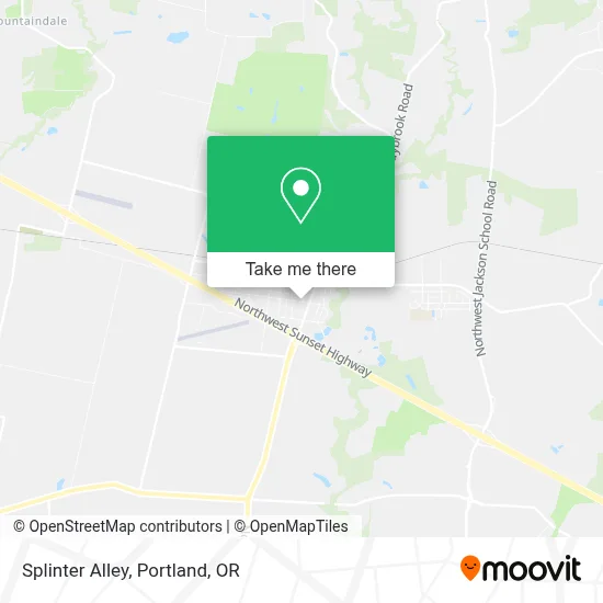 Splinter Alley map