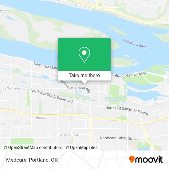 Medcure map