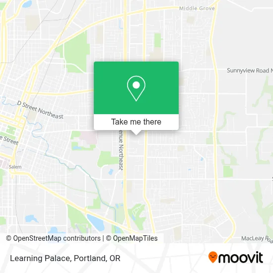 Learning Palace map