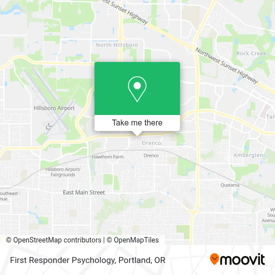 First Responder Psychology map