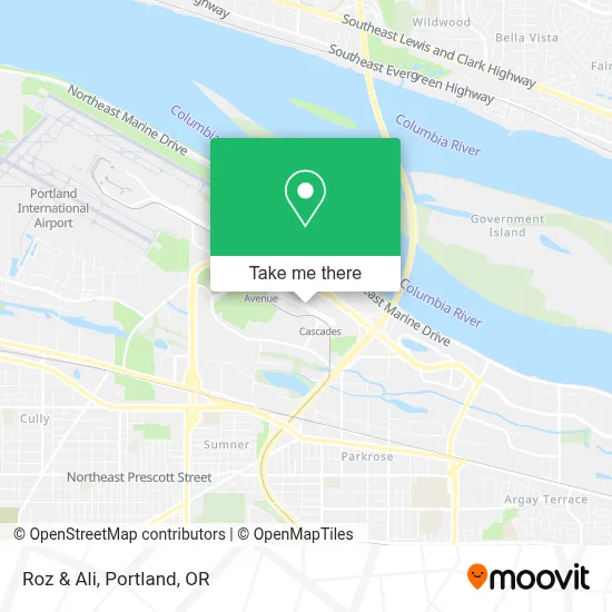 Roz & Ali map