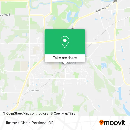 Jimmy's Chair map