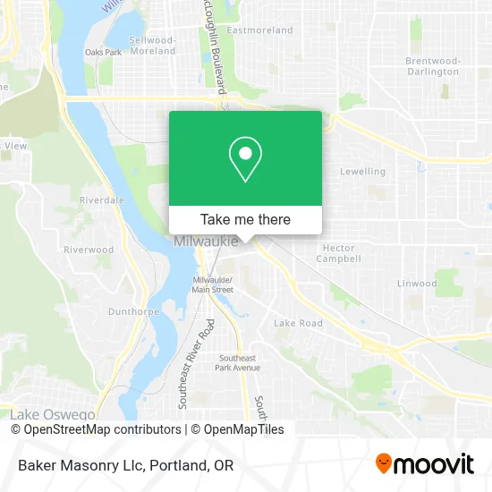 Baker Masonry Llc map