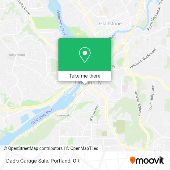 Dad's Garage Sale map