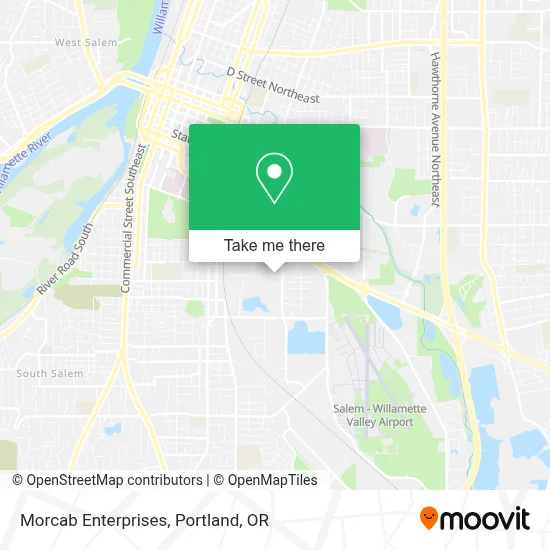 Morcab Enterprises map