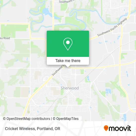 Cricket Wireless map