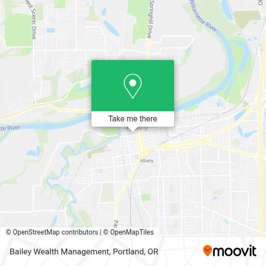 Bailey Wealth Management map