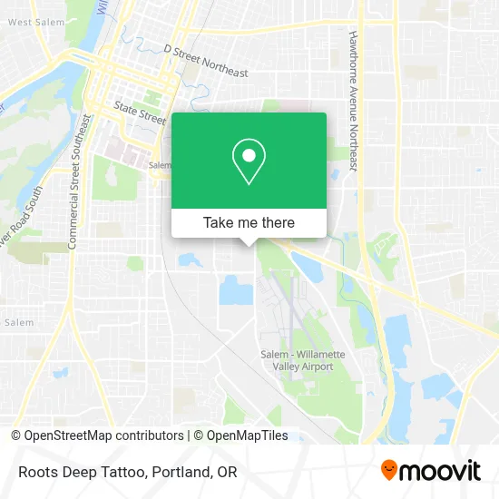Roots Deep Tattoo map