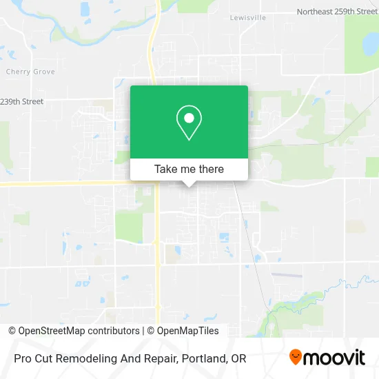 Pro Cut Remodeling And Repair map