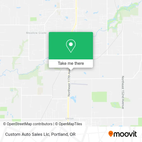 Custom Auto Sales Llc map