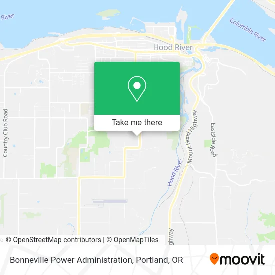 Bonneville Power Administration map