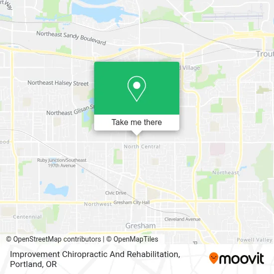 Improvement Chiropractic And Rehabilitation map