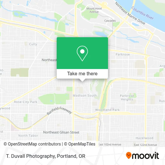 T. Duvall Photography map