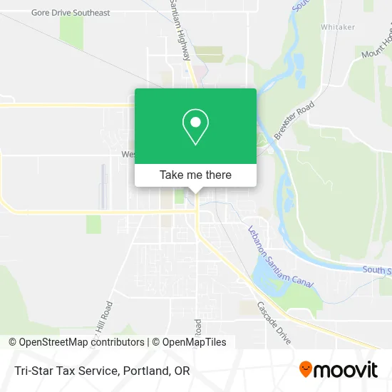 Tri-Star Tax Service map