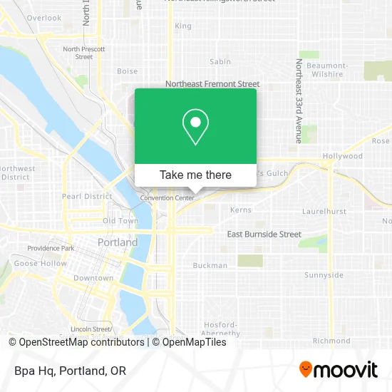 Bpa Hq map