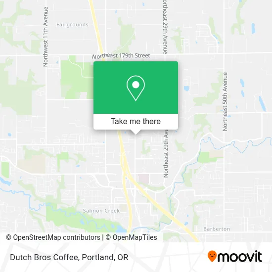 Dutch Bros Coffee map