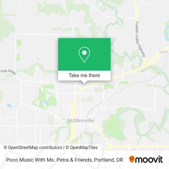 Poco Music With Ms. Petra & Friends map