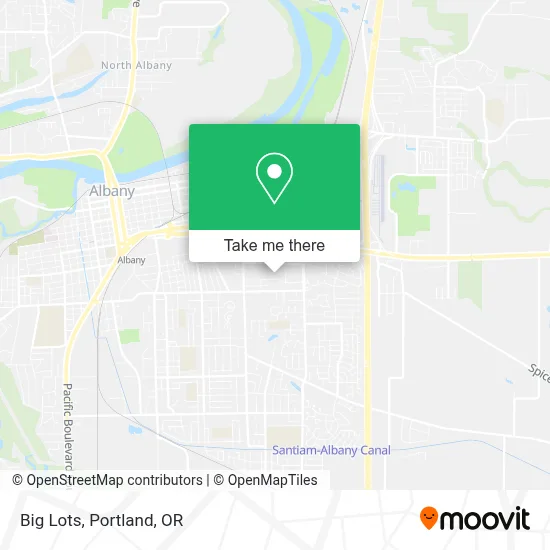 Big Lots map