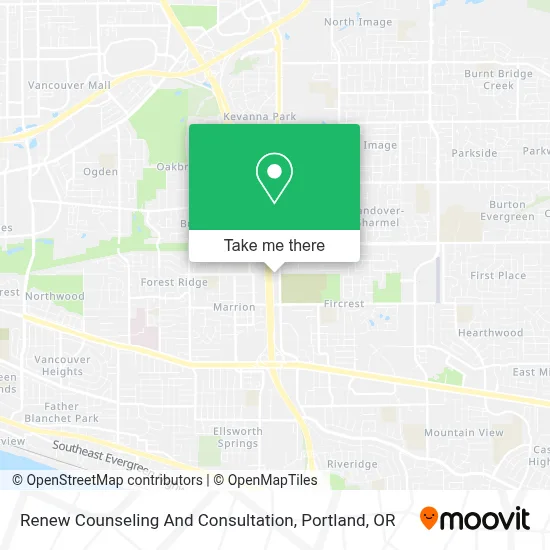Renew Counseling And Consultation map