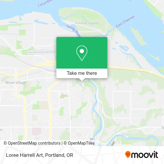 Loree Harrell Art map