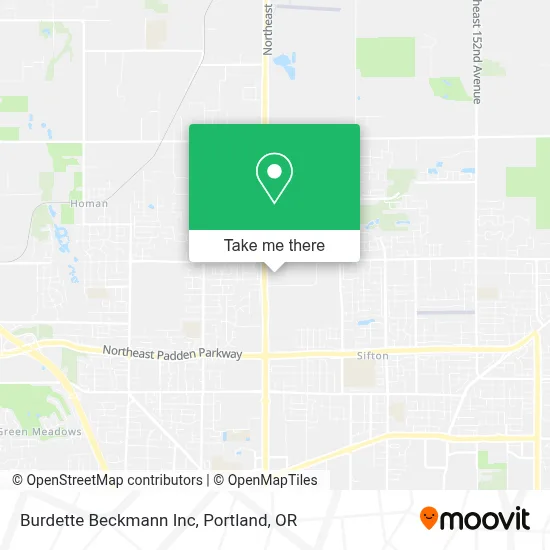 Burdette Beckmann Inc map