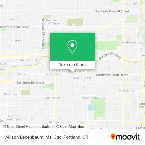 Allison Lebenbaum, Ms, Cgc map
